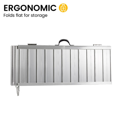 Kartrite 3ft Aluminium Foldable Wheelchair Ramp R01.