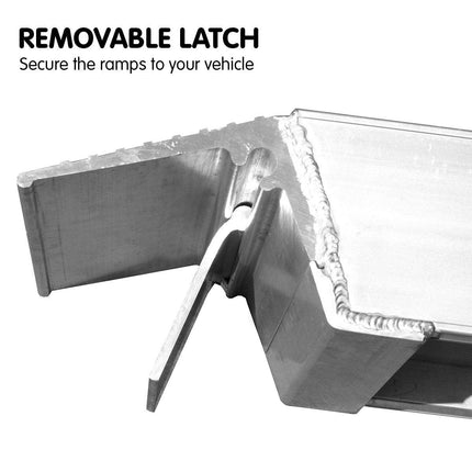 Kartrite 2x Heavy Duty Loading Ramps - 2.5m.