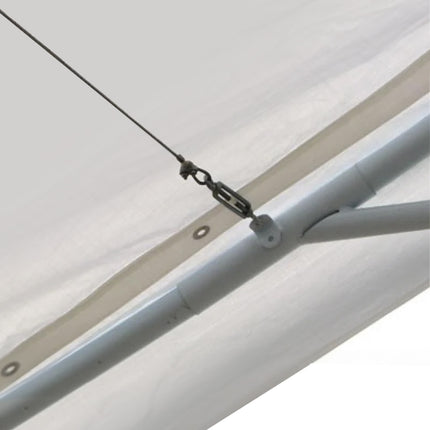 Wallaroo 6x12 White Premium Outdoor Event Marquee Roof Spare Part.