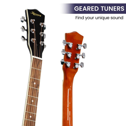 Karrera 40in Resonator Guitar - Sunburst.