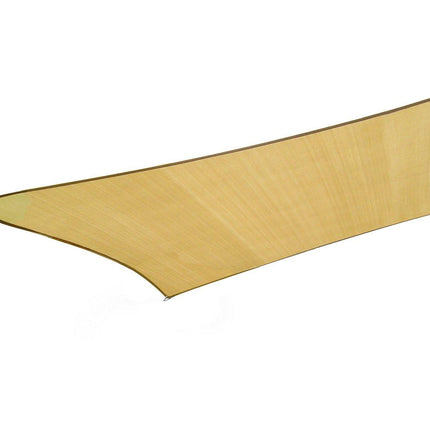 Wallaroo Rectangular Shade Sail 3 x 2.5m - Sand.