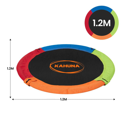 Kahuna Kids 1.2m Tree Saucer Swing Set Round 400kg With Straps Capacity Outdoor.