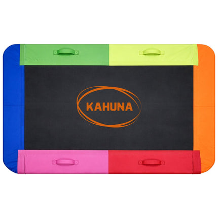 Kahuna Heavy Duty 60 Inch Rectangular Tree Swing With Adjustable 180cm Lifting Ropes Foam Padded Tubes And Full Accessory Kit For Backyard Family Use.