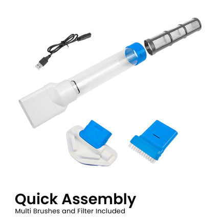 Aquajack 127 Portable Rechargeable Spa and Pool Vacuum Cleaner.