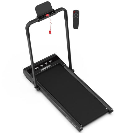 Powertrain K500 Walking Pad Treadmill 2 in 1 Foldable Walking & Running Machine w/2.5HP Motor Dual LED Displays 2 Level.