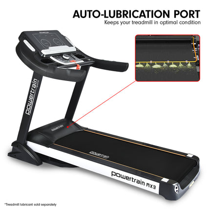 Powertrain MX3 Treadmill Performance Home Gym Cardio Machine.
