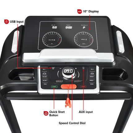 Powertrain MX3 Treadmill Performance Home Gym Cardio Machine.