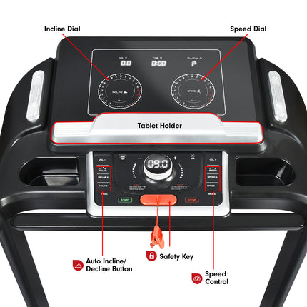 Powertrain MX3 Treadmill Performance Home Gym Cardio Machine.