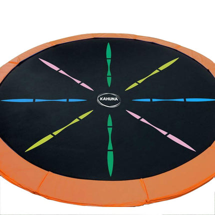 Kahuna 14ft Trampoline Replacement Spring Mat - Rainbow.