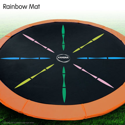 Kahuna 14ft Trampoline Replacement Spring Mat - Rainbow.