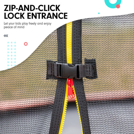 Kahuna Replacement Trampoline Net for 8ft x 14ft Oval Trampoline.