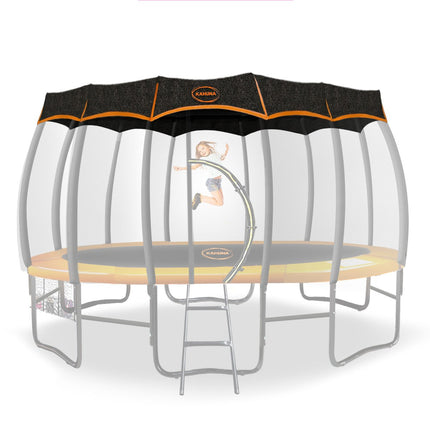 Kahuna 12ft Removable Twister Trampoline Roof Shade Cover.