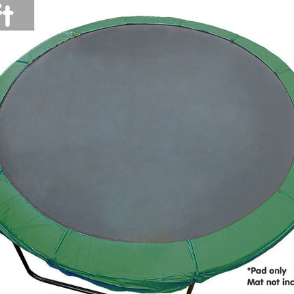 Kahuna 8ft Trampoline Replacement Spring Pad Round Cover - Green.