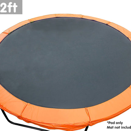 Kahuna 12ft Trampoline Replacement Pad Round - Orange.