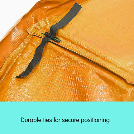 Kahuna 12ft Trampoline Replacement Pad Round - Orange.