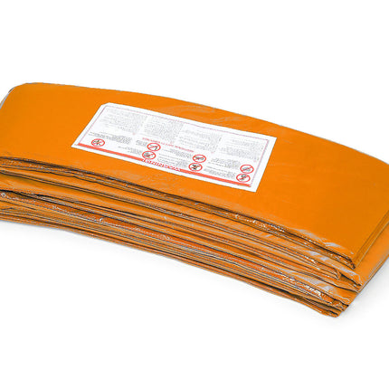 Kahuna 12ft Trampoline Replacement Pad Round - Orange.