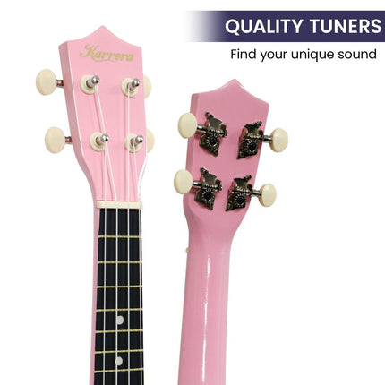 Karrera 21in Ukulele - Pink.