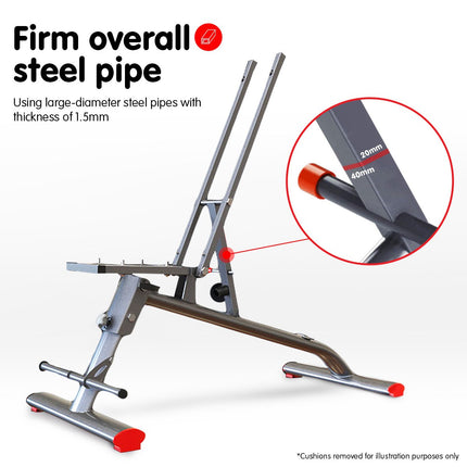 Powertrain Home Gym Bench Adjustable Flat Incline Decline FID 250KG Load.