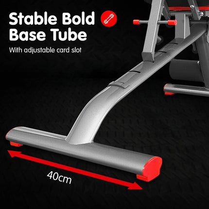 Powertrain Home Gym Bench Adjustable Flat Incline Decline FID 250KG Load.