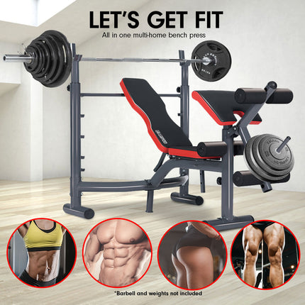 Powertrain Adjustable Weight Bench Home Gym Bench Press - 302.