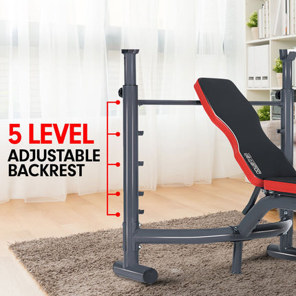 Powertrain Adjustable Weight Bench Home Gym Bench Press - 302.