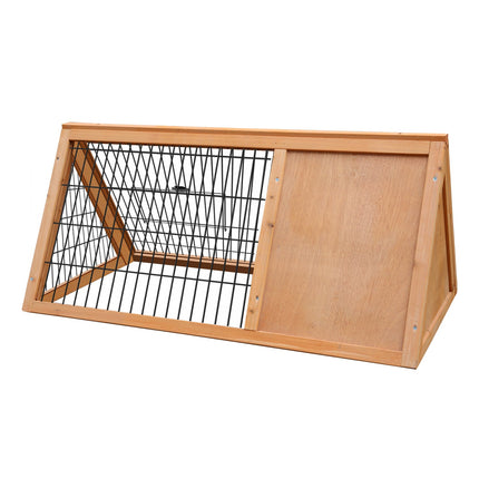 Furtastic Triangle Wooden Rabbit Hutch.