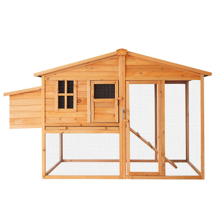 Furtastic Large Chicken Coop & Rabbit Hutch With Ramp.