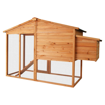 Furtastic Large Chicken Coop & Rabbit Hutch With Ramp.