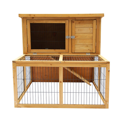 Furtastic 2-Storey Chicken Coop & Rabbit Hutch With Large Run.