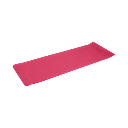 Powertrain Dual Layer 6mm Yoga Mat | Pink | Non-slip Surface And Carry Strap For Ultimate Comfort And Portability.