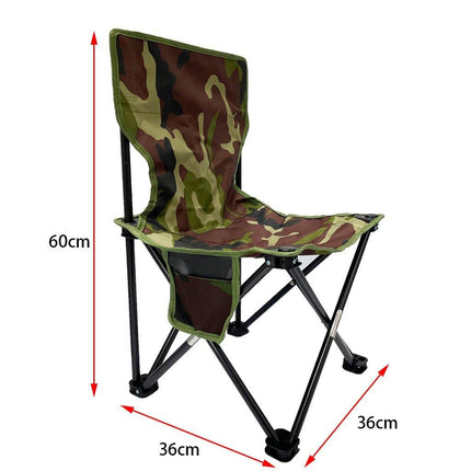 Aluminum Alloy Folding Camping Camp Chair Outdoor Hiking Patio Backpacking Mediam.
