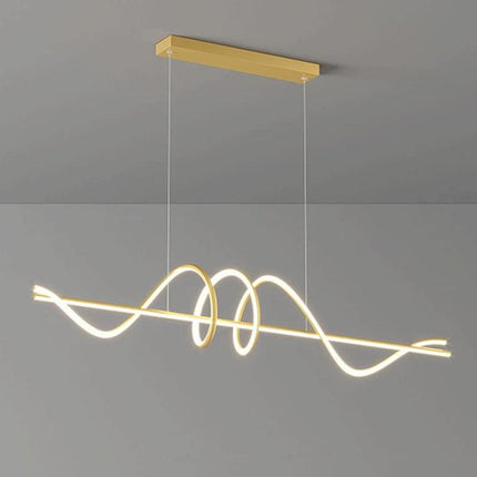 BAMDECOR A202 Modern LED Linear Pendant Lights with Dimmable LED  160cm.