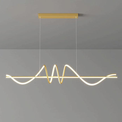 BAMDECOR A202 Modern LED Linear Pendant Lights with Dimmable LED  160cm.