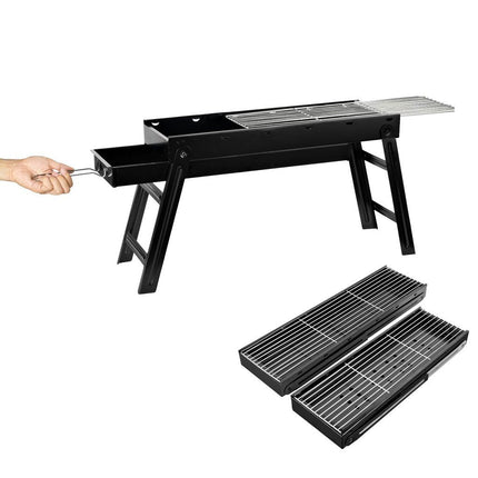 Foldable Portable BBQ Charcoal Grill Barbecue Camping Hibachi Picnic small.