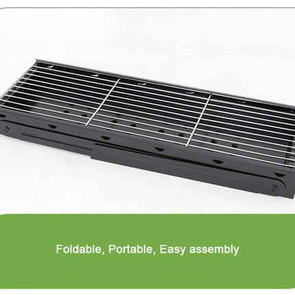 Foldable Portable BBQ Charcoal Grill Barbecue Camping Hibachi Picnic small.