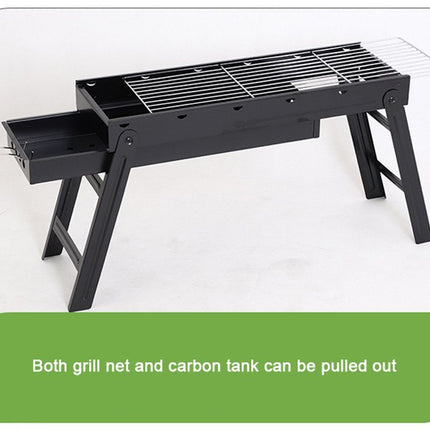 Foldable Portable BBQ Charcoal Grill Barbecue Camping Hibachi Picnic small.