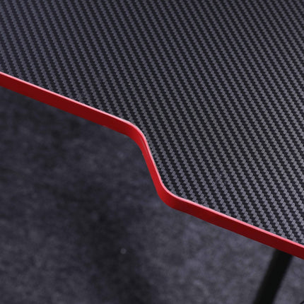 Gaming Desk Desktop PC Computer Desks Desktop Racing Table Office Laptop Home K-Shaped Legs Black 120cm.