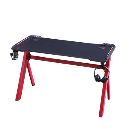 140cm RGB Gaming Desk Desktop PC Computer Desks Desktop Racing Table Office Laptop Home AU.