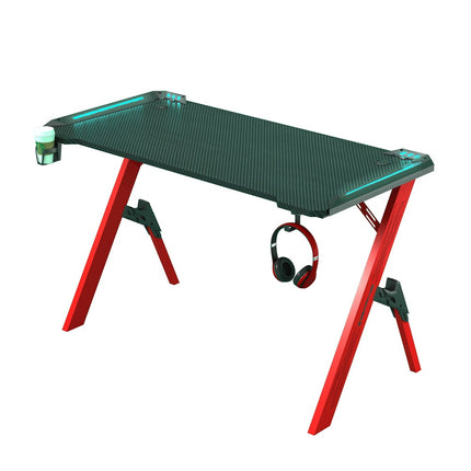 140cm RGB Gaming Desk Desktop PC Computer Desks Desktop Racing Table Office Laptop Home AU.