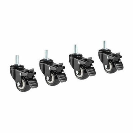 Lockable Desk Casters Single Motor Standing Desk Wheels.