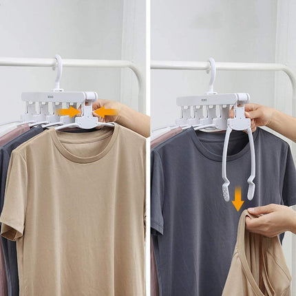 Magic Hanger Space Saving Multifunctional Clothes Coat Hanger Dryer Laundry Drying Rack Airer Clothes Horse Grey.
