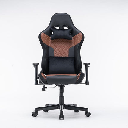 7 RGB Lights Bluetooth Speaker Gaming Chair Ergonomic Racing chair 165° Reclining Gaming Seat 4D Armrest Footrest Black.