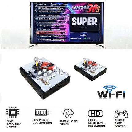 2022 10000 Games Pandora's Box Video 3D Game HD Video Arcade Consoles Gamebox.