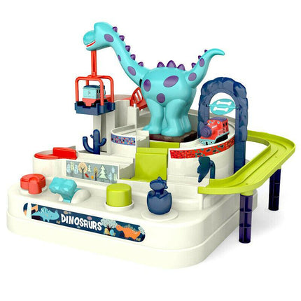 Dinosaur Car Toy Educational Car Vehicle Track Adventure Game Toy Kids Gift.