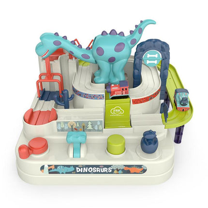 Dinosaur Car Toy Educational Car Vehicle Track Adventure Game Toy Kids Gift.