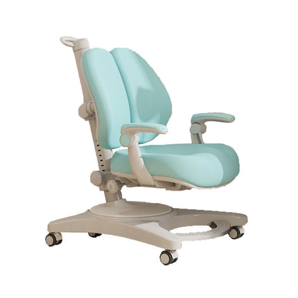 Solid Rubber Wood Height Adjustable Children Kids Ergonomic Blue  Study Desk Chair Set  120cm AU.