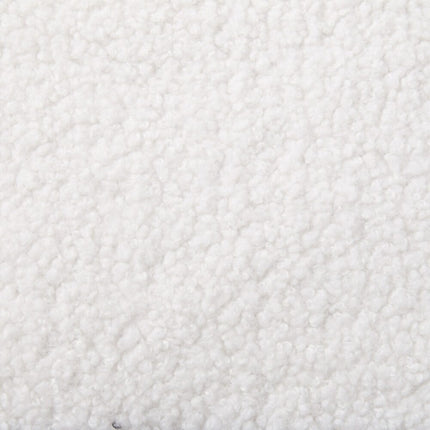 White Whisper Teddy Fabric Dining Duo.
