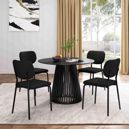 Palmer Sleek Silhouette Dining Table.