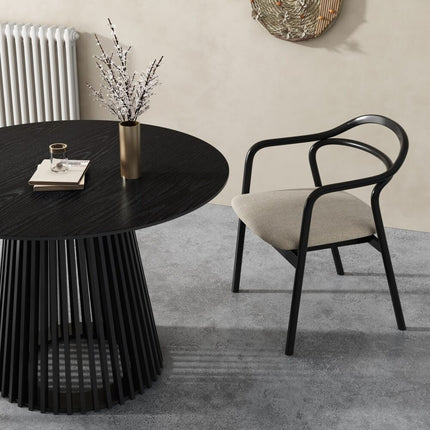 Palmer Sleek Silhouette Dining Table.