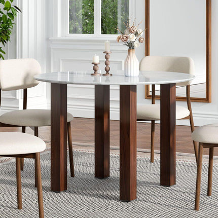 Willowmarble Round Dining Table.